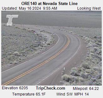 ORE140 at Nevada State Line